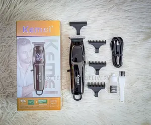 Kemei Km-2273 Digital Hair Clipper and Trimmer