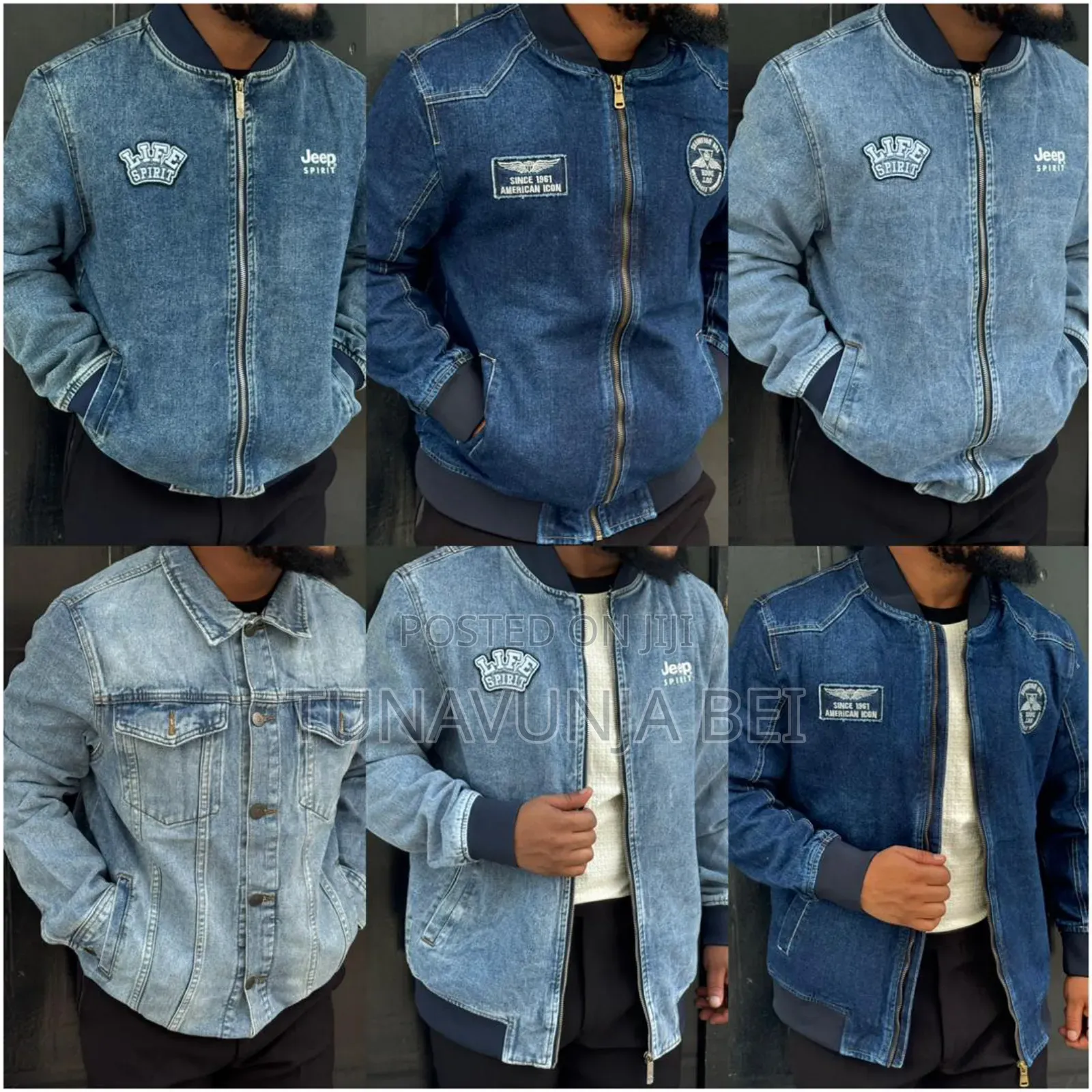 Unsex Coat Jeans