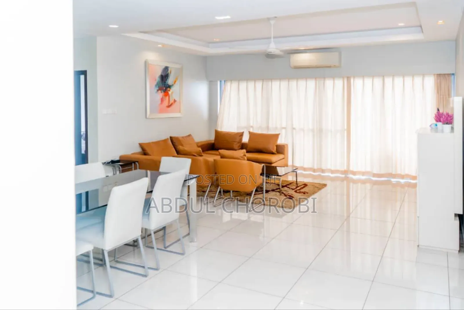 Furnished 3bdrm Apartment in Upanga East for rent