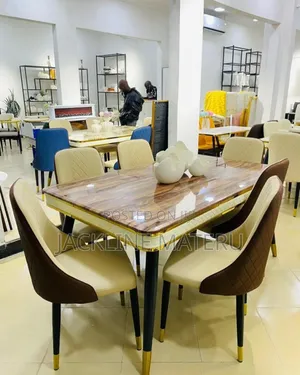 Dinning Table 6 Chairs Code Tina 24- C