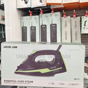 Green Lion Essential Care Steam Iron With Abs PBT Material, 470ml