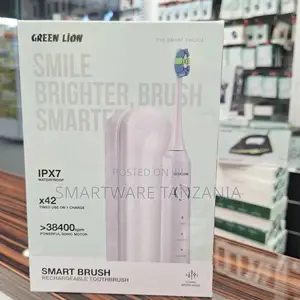Green Lion Smart Rechargeable Toothbrush, 42 Uses Per Charge, 5 Modes