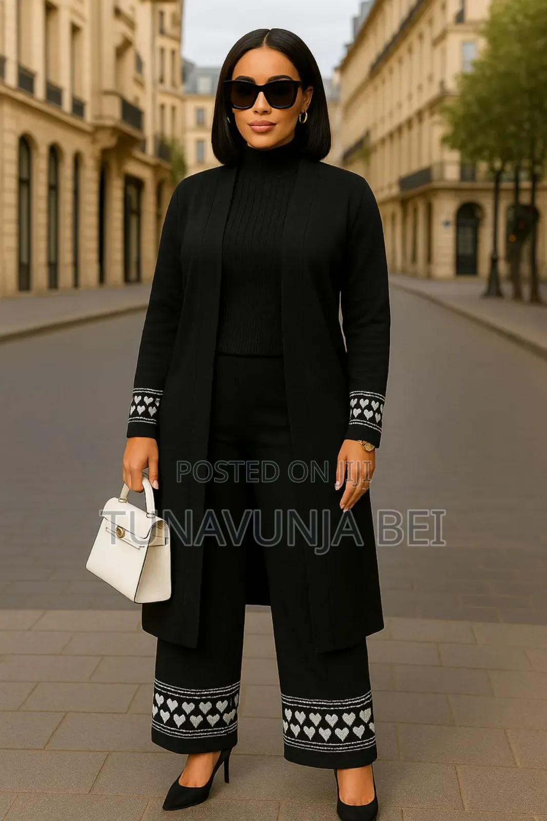 3pc Surual , Top Na Coat for Ladies