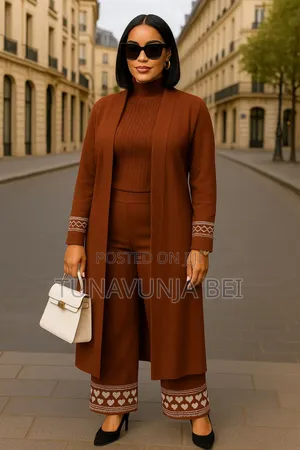 3pc Surual , Top Na Coat for Ladies