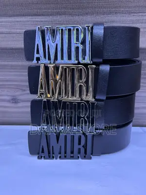 Amiri Buckle Belts