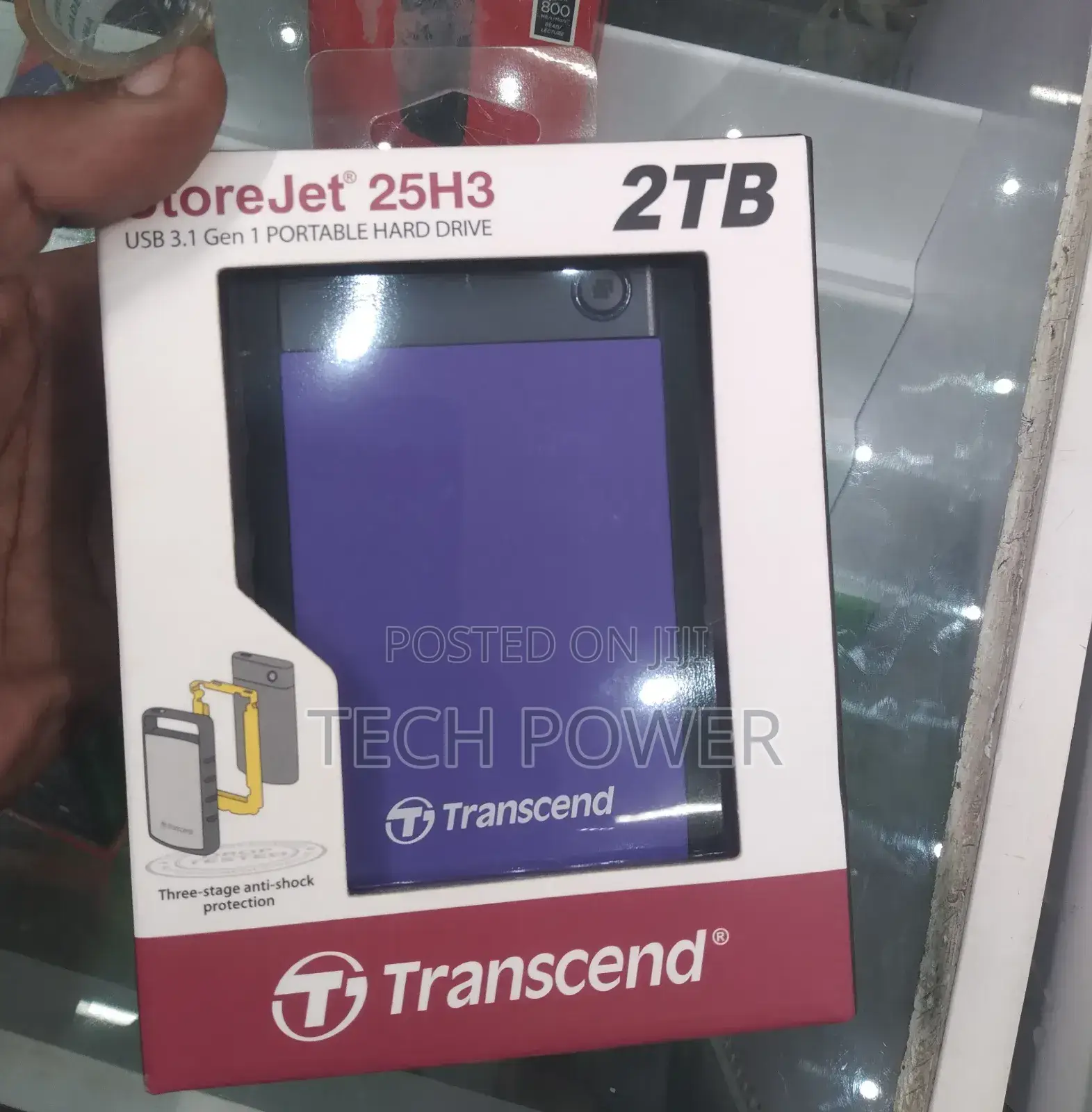2tb External Hard Drive Transcend Store Jet 25h3