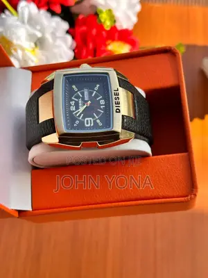 Diesel Watch Black and Gold