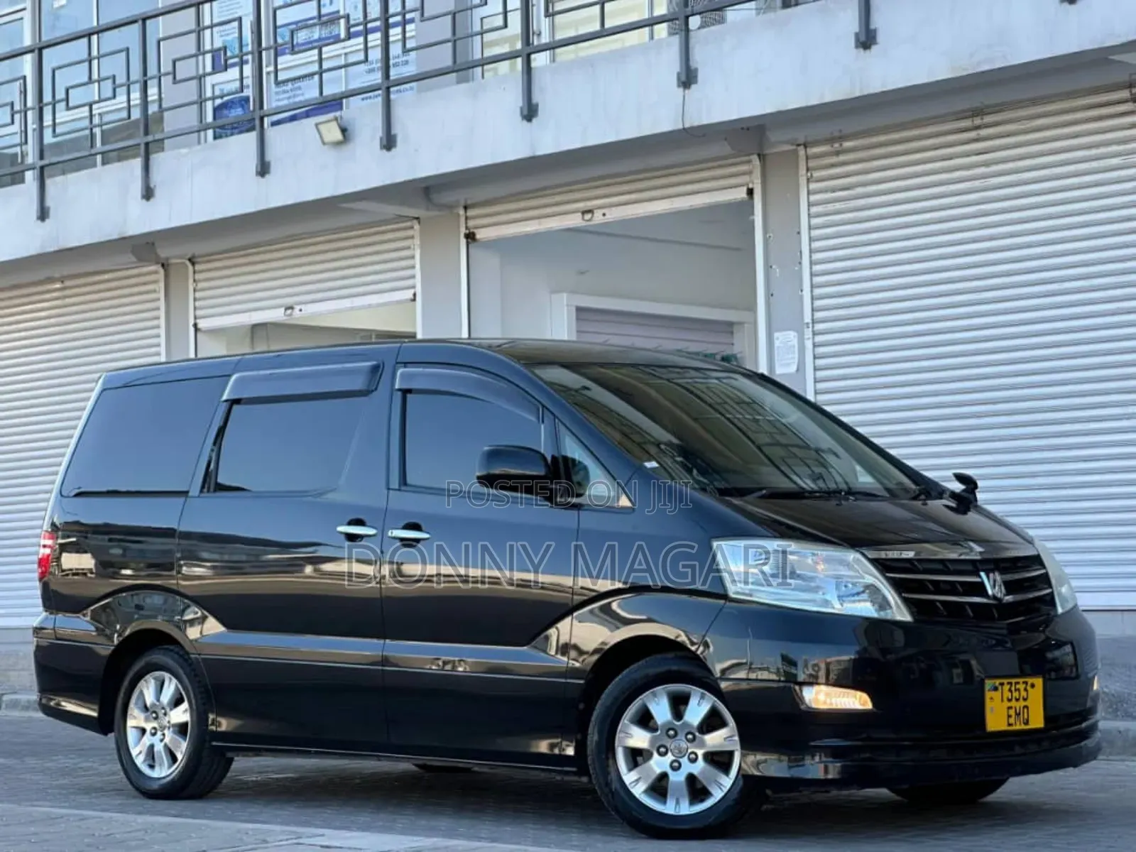 Toyota Alphard 2007 Black