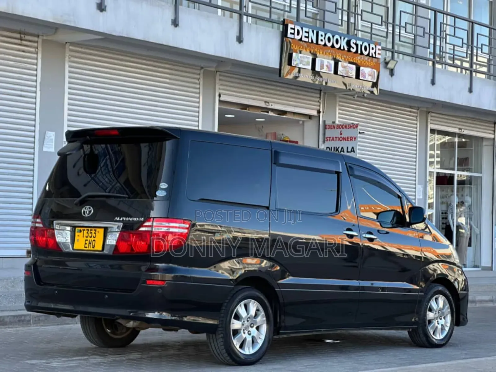Toyota Alphard 2007 Black