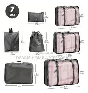 7pcs/Set Organizer Bags For Travel Organizer Bags