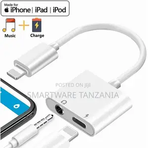 Go-Des Gd-Uc026 2-in-1 Lightning to 3.5mm Aux Adapter
