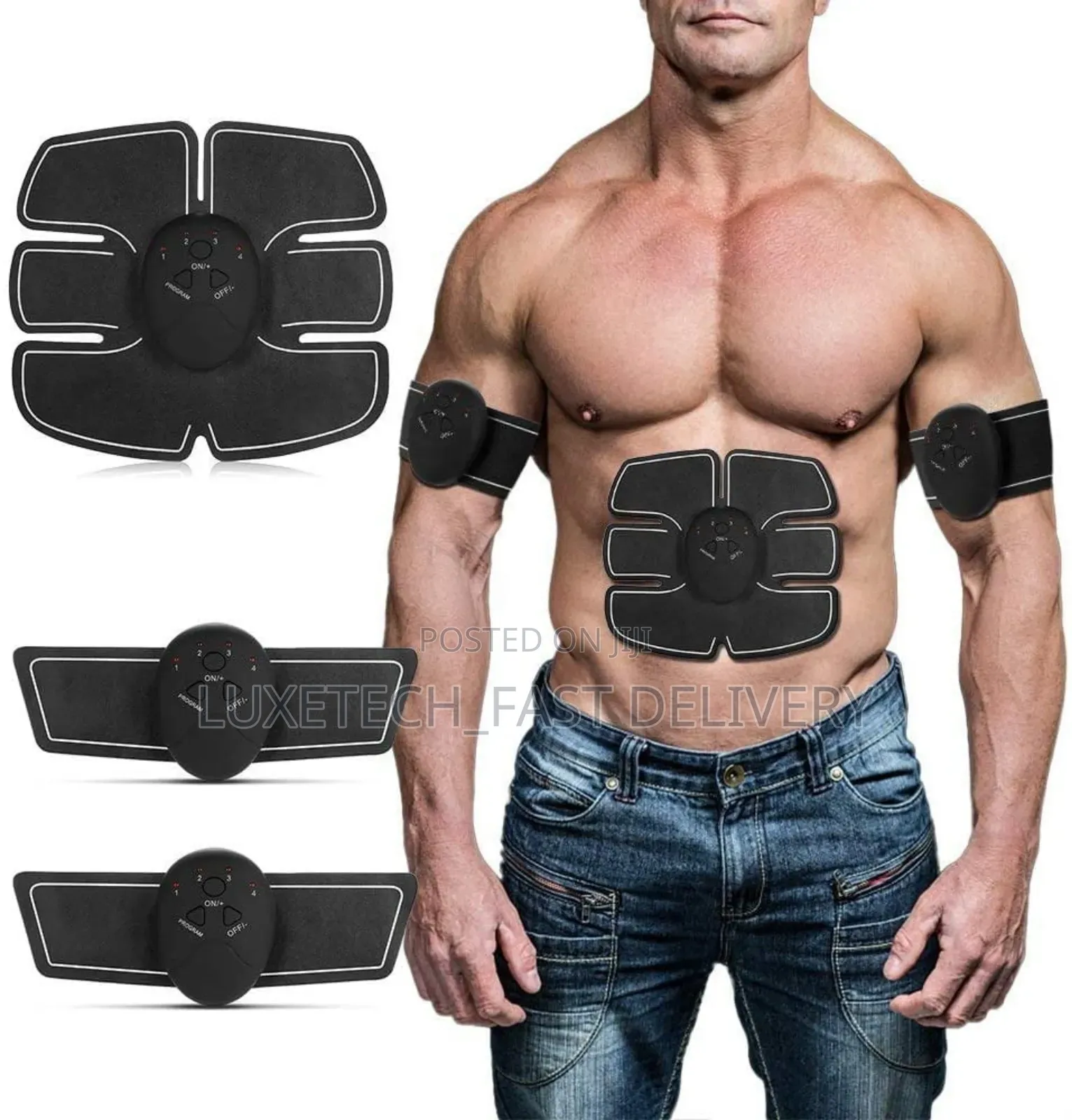 Electrical Muscle Stimulator Device for Abs, Arms, and Legs