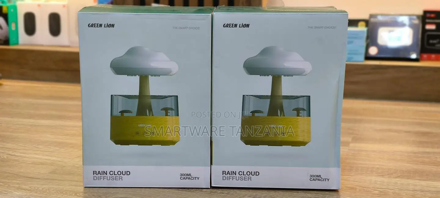 Green Lion Rain Cloud Diffuser 3 Mode, Timing Protection Auto Shutdown