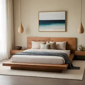 Ainb Bed Size 5/6 With It's Bedsides