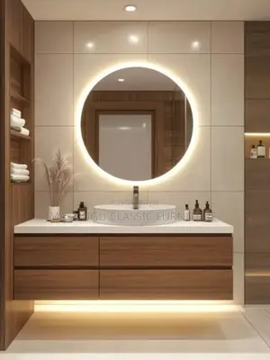 Dressing Table Decoration With Consolate Table