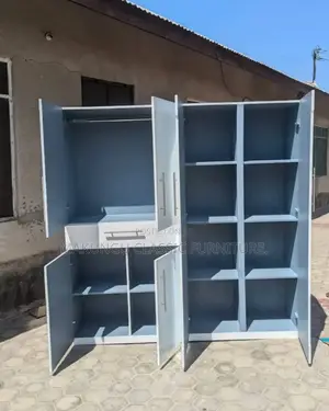 Triple Wardrobe Doors, White in Color