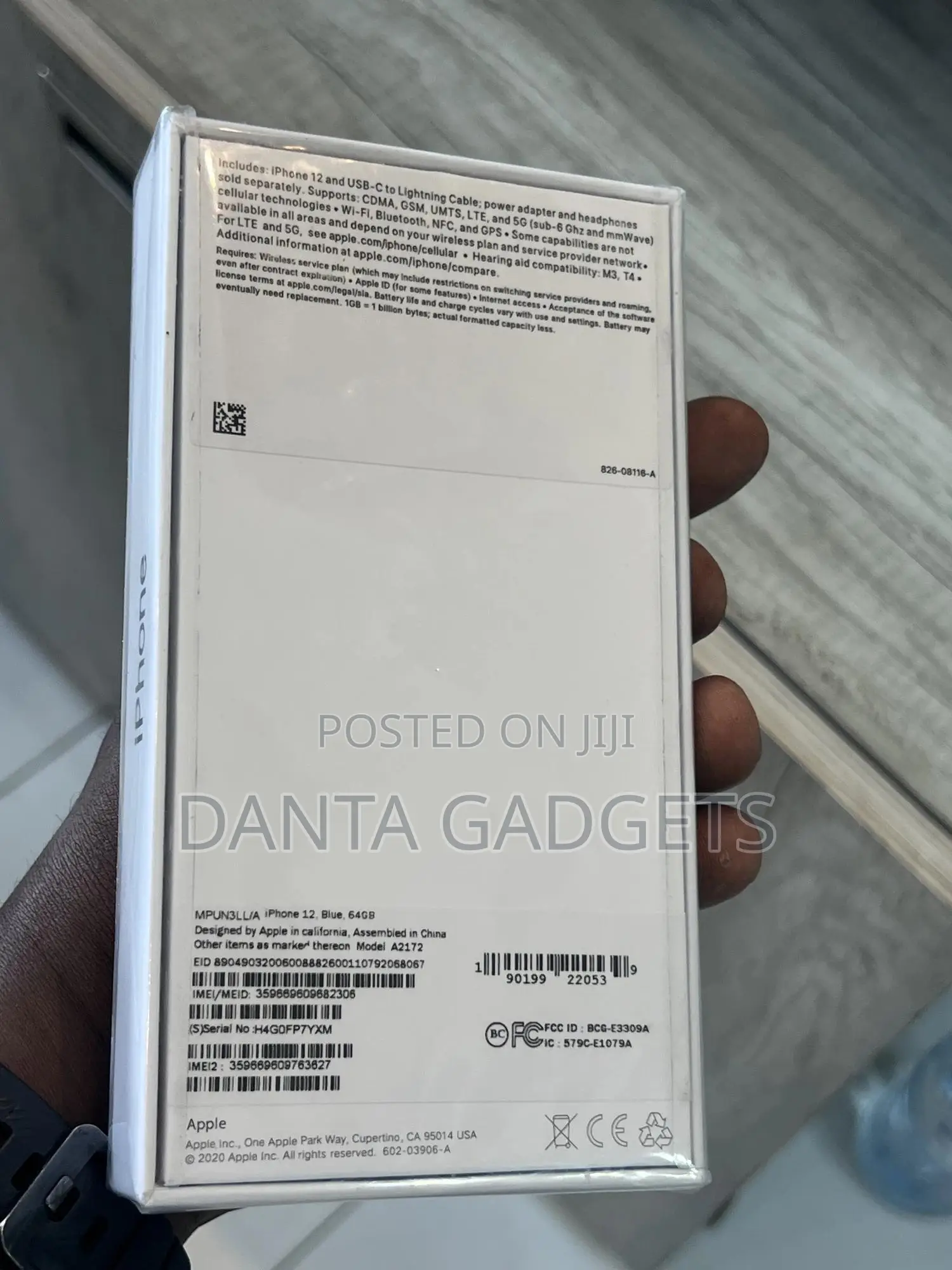 New Apple iPhone 12 64 GB White