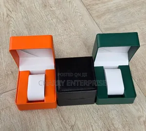 Classic Gift Box 1 Slot Black, Orange, Green and Red
