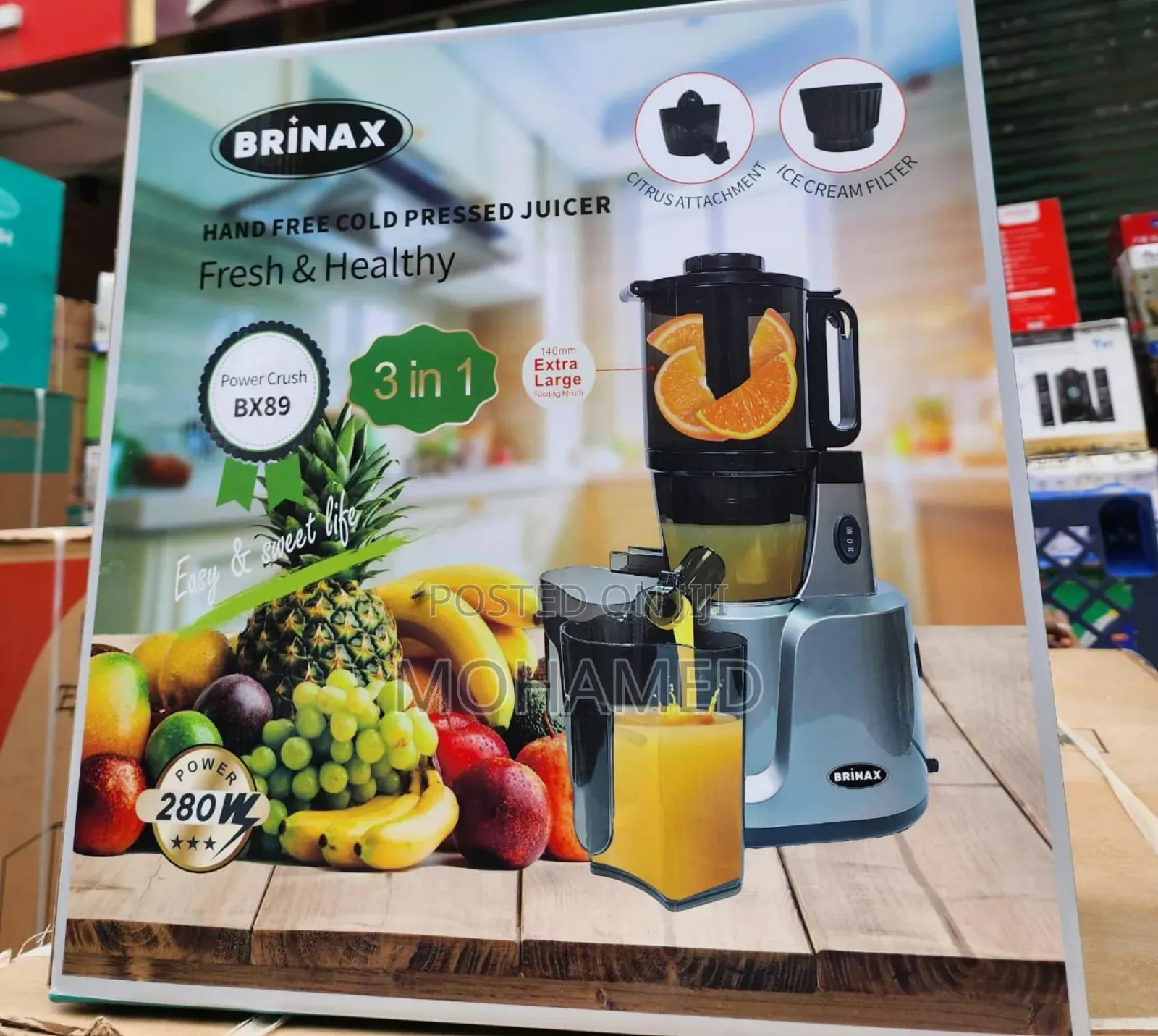 Brinax Slow Juicer