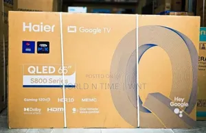 Haier 164 Cm (65) S800 Series Ultra Hd Smart Qled Google Tv