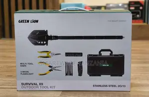 Green Lion Survival X9: All-in-1 Outdoor Tool Kit for Emergencies