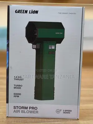 Green Lion Storm Pro Air Blower: 50000 Rpm, 3 Speeds, 750w