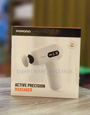 Porodo Lifestyle Mini Massage Gun 1500mah, Digital Touch Display