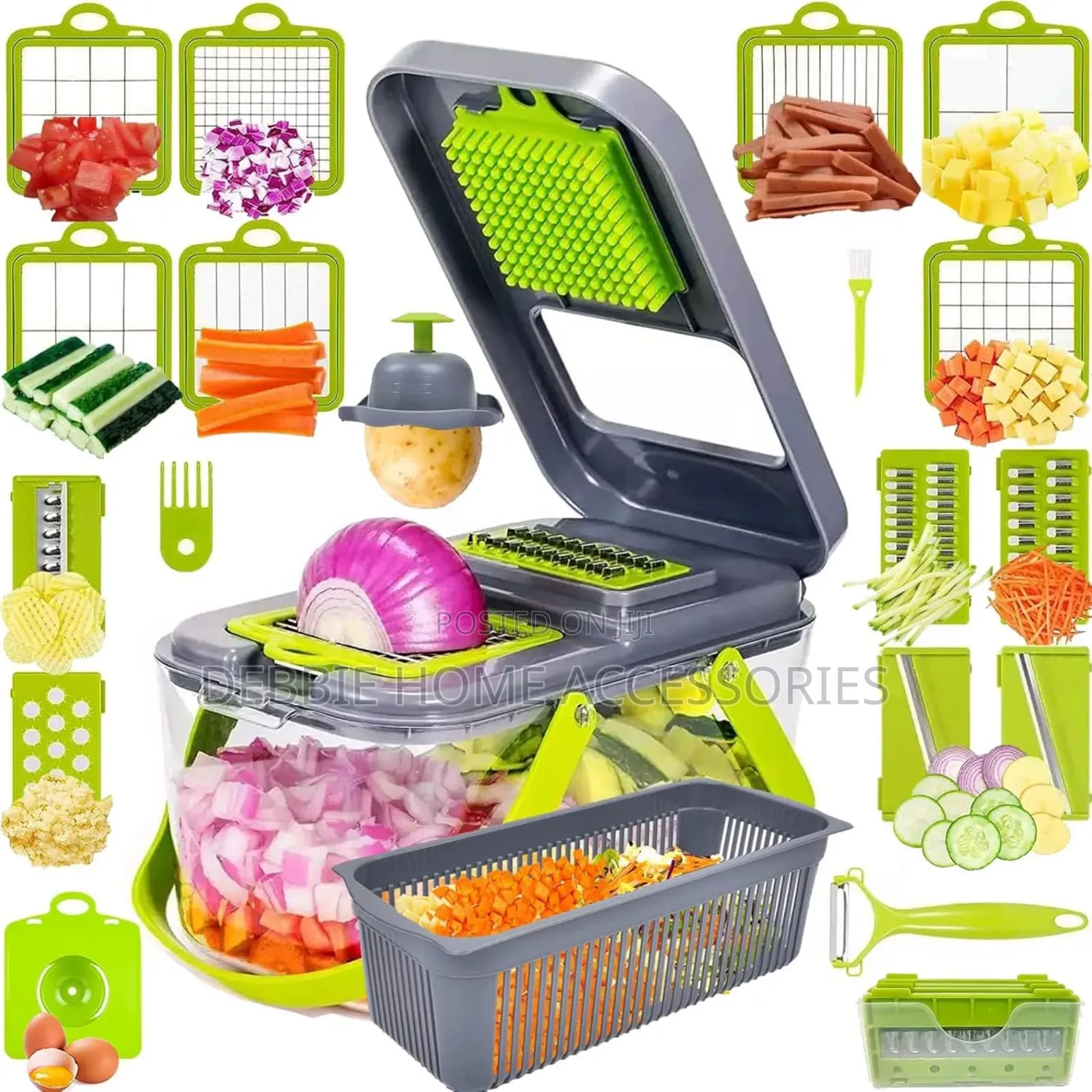 22 in 1 Multifunctional Vegetable Cutter
