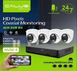 Calus Nvs8-4 Smart Live 4ch Xvr Kit