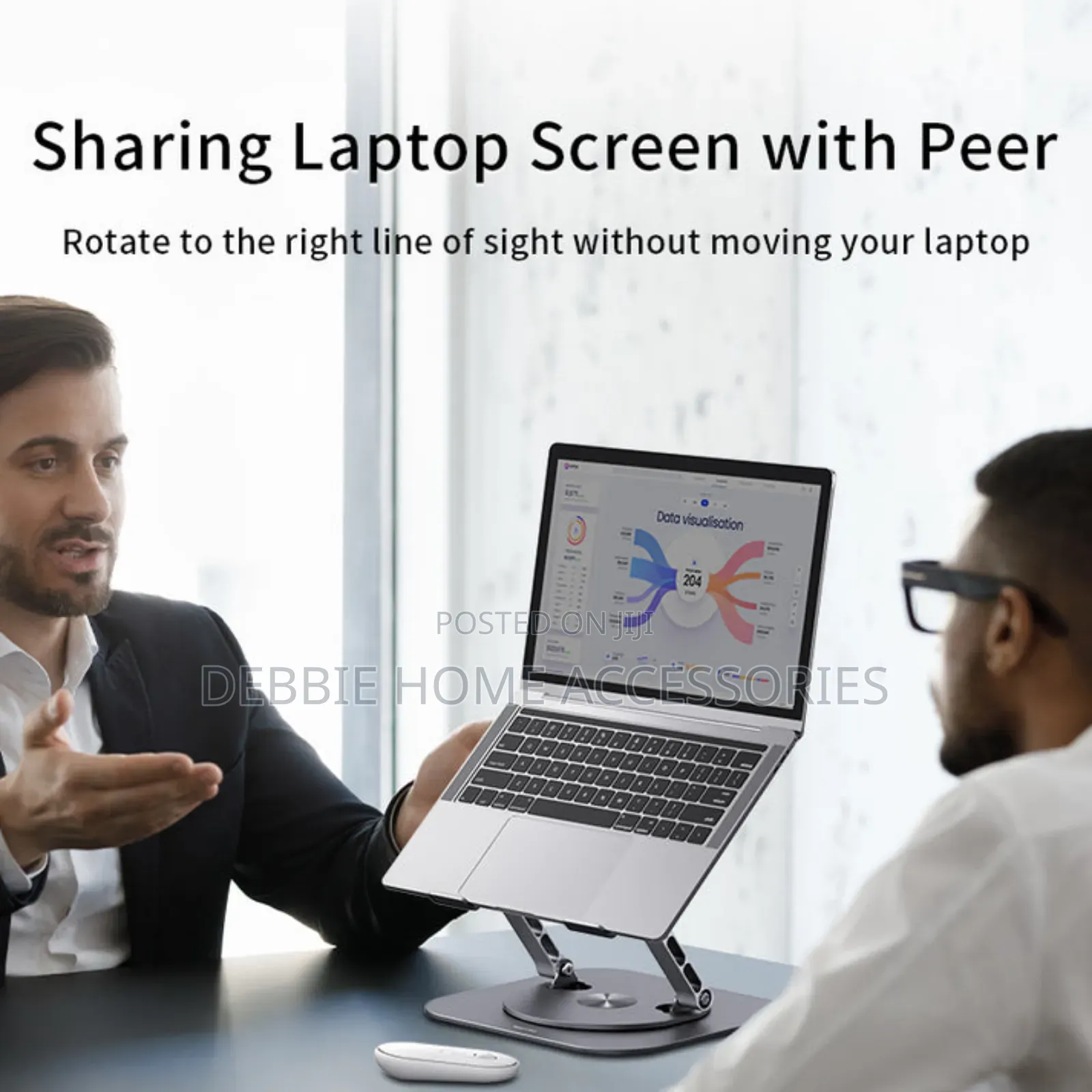 Laptop Stand 360° Rotatable Foldable Aluminum Alloy