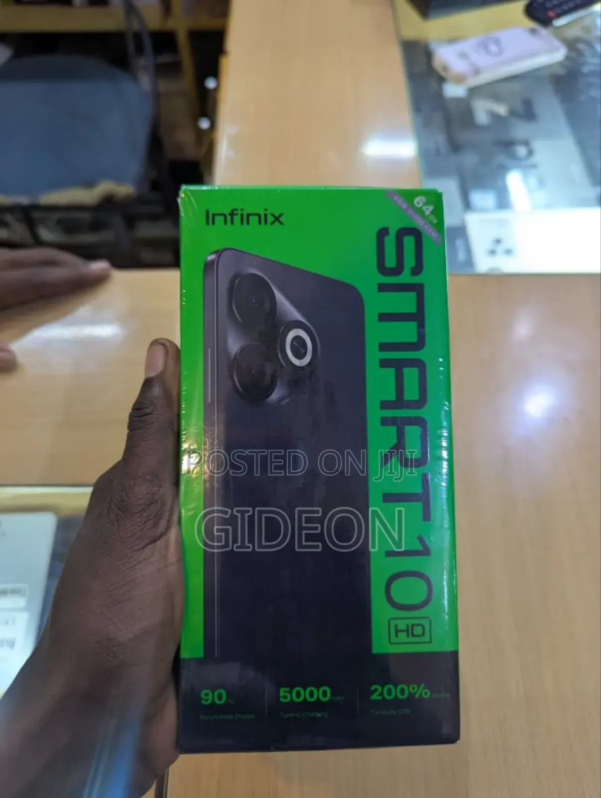 New Infinix Smart 10 HD 64 GB Black