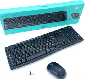 Logitech Original Wireless Keyboard Mouse Mk 270