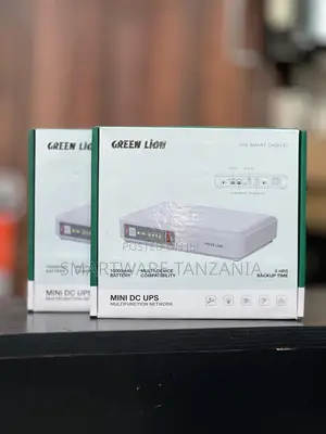 Green Lion Mini Dc Ups: 10000mah Backup for Your Network