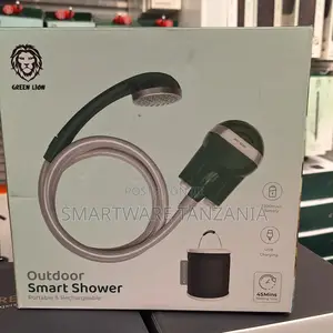 Green Lion Portable Outdoor Smart Shower: Rechargeable Easy