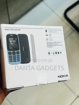 New Nokia 105 Black