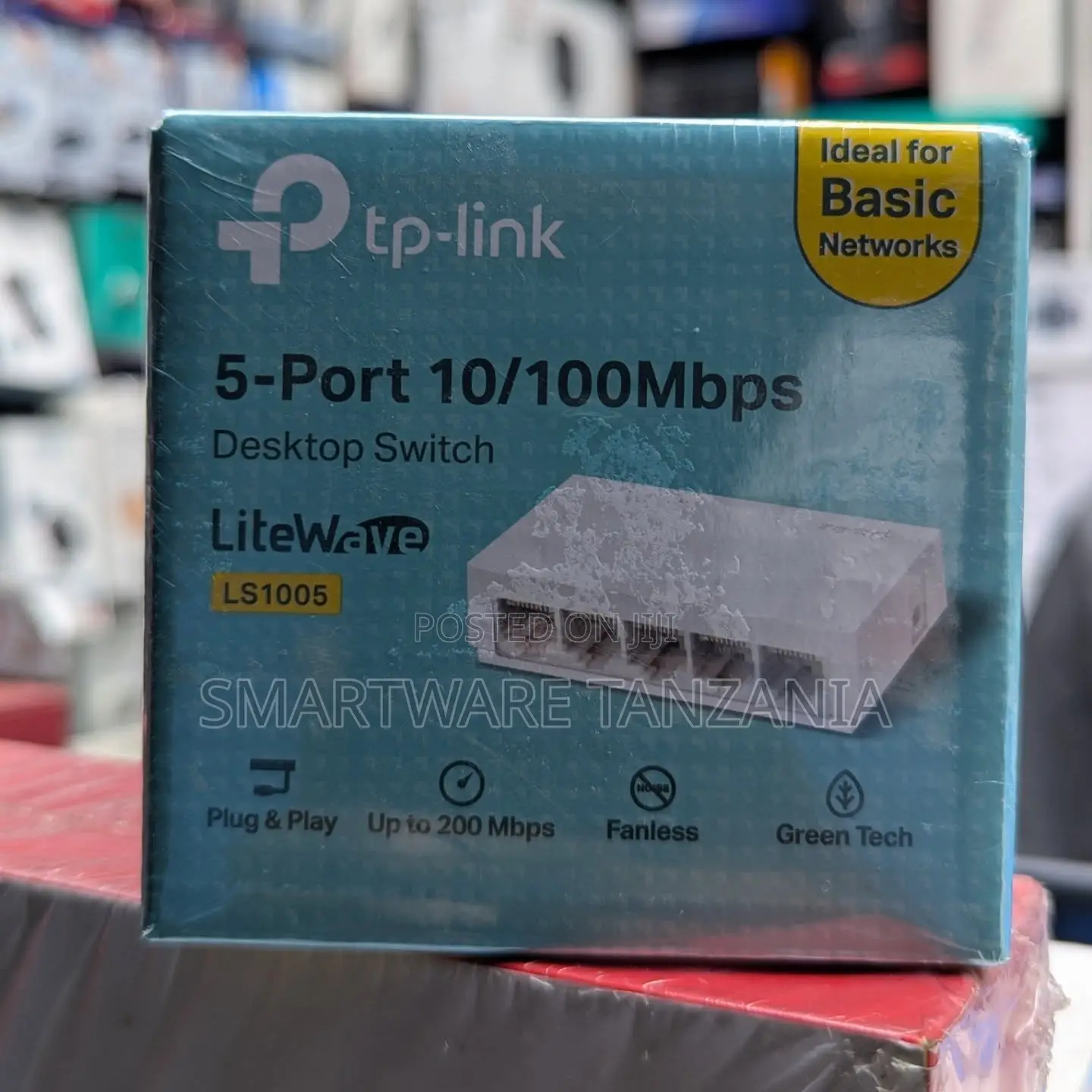 Tp-link Ls1005: 5-port 10/100mbps Ethernet Switch