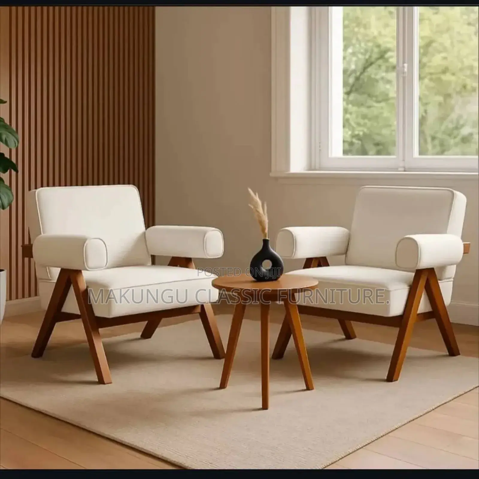 Glorious Armchair With Coffee Table Feature