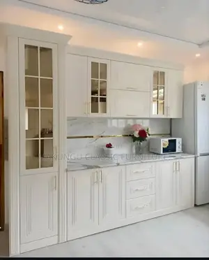 Kitchen Cabinet Sets White in Color