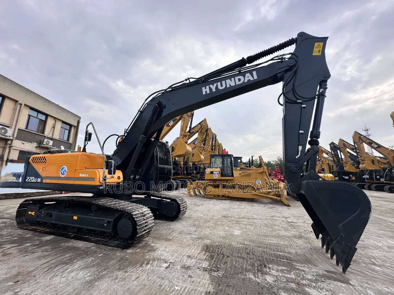 Hyundai Excavator R220lc-9s Ya Kuagiza Kutoka China