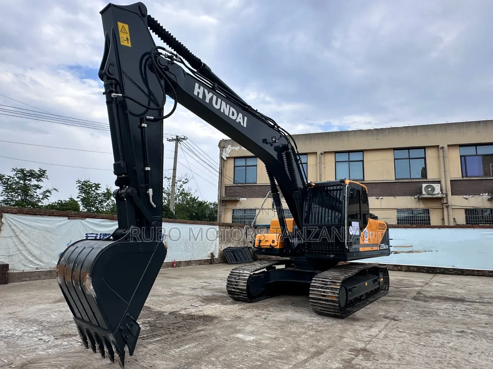 Hyundai Excavator R220lc-9s Ya Kuagiza Kutoka China