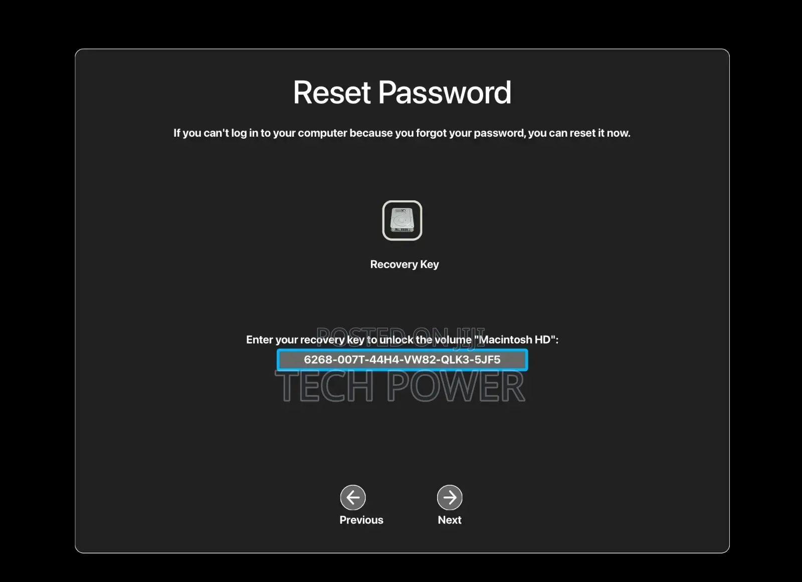 Windows/Mac Reset Password Computer