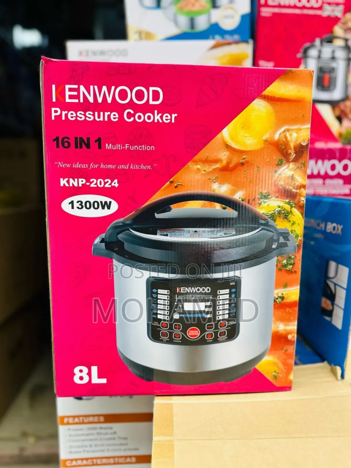 Kenwood Pressure Cooker 8l