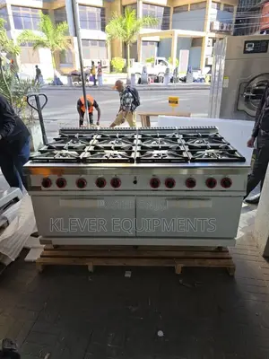 8 Burners Commercial Gas Range Cooker With Gas Oven