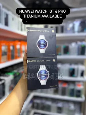Huawei Watch Gt 6 Pro Titanium Available