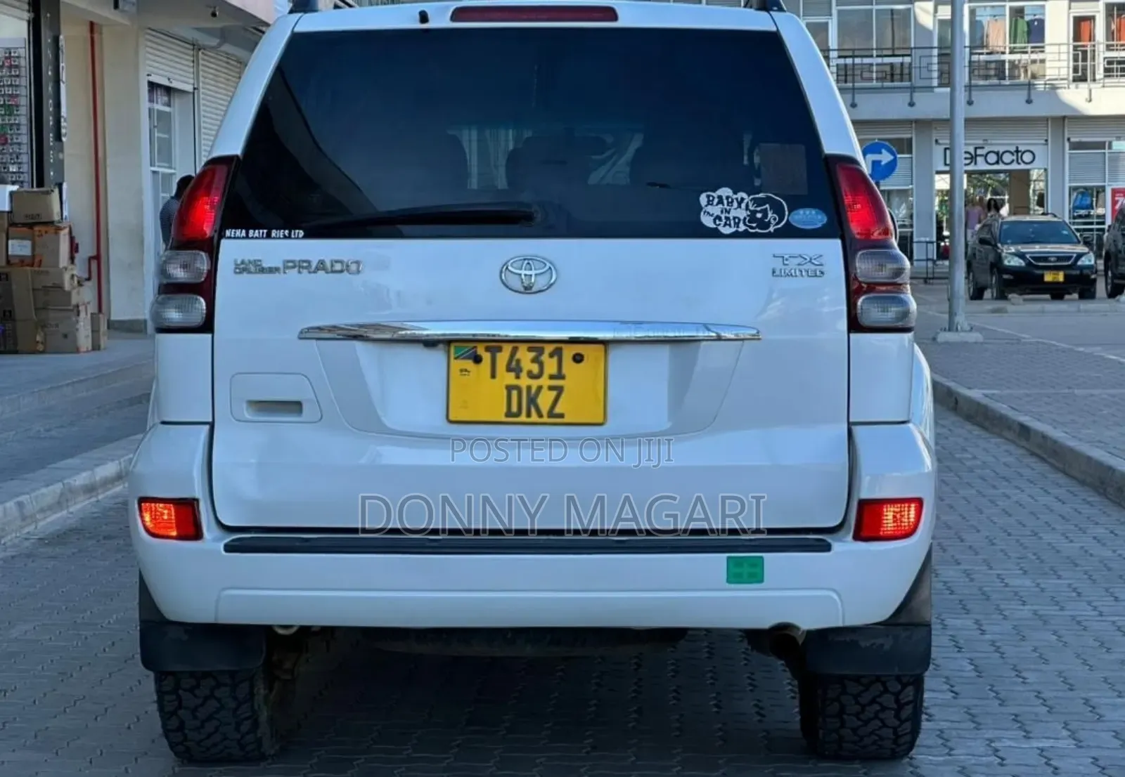 Toyota Land Cruiser Prado 2005 White