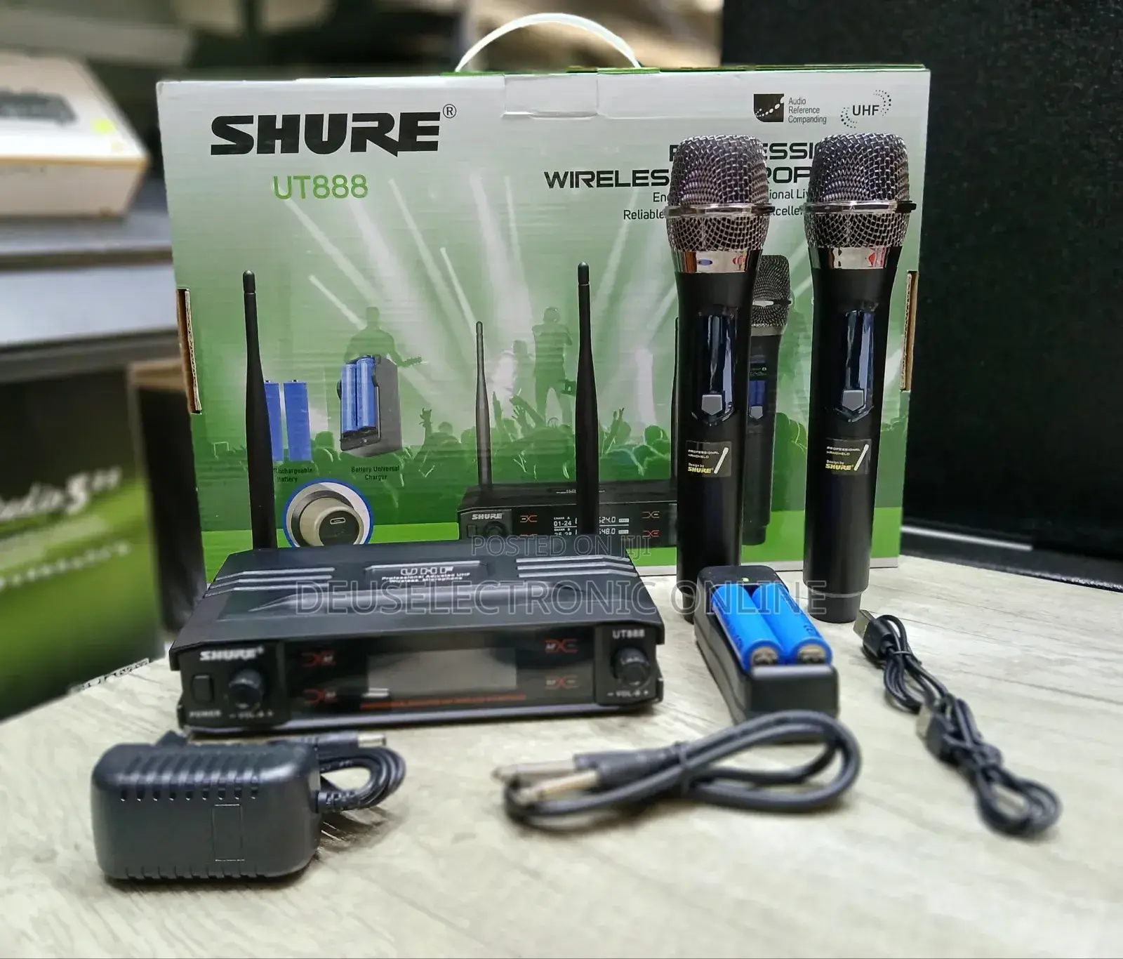 Shure Ut 888 Wireless Microphone "2"