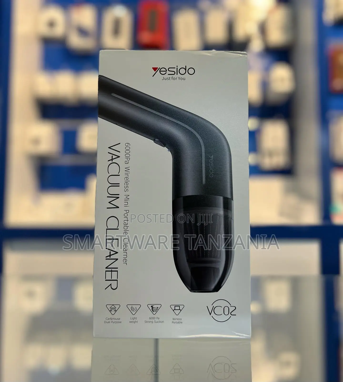 Yesido Vc02 Wireless Mini Portable Vacuum Cleaner Car, Office, Home