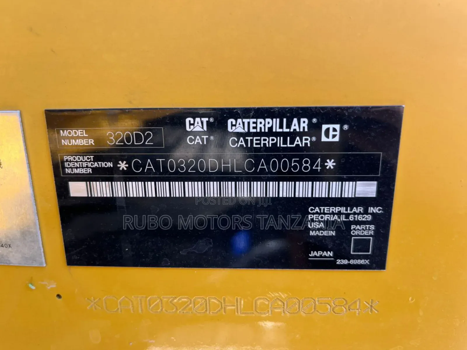 Used Excavator Cat320d2 Ya Kuagiza Kutoka China