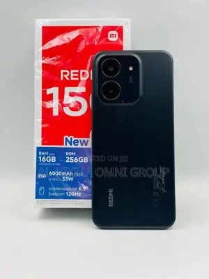 New Xiaomi Redmi 15C 4G 256 GB Black