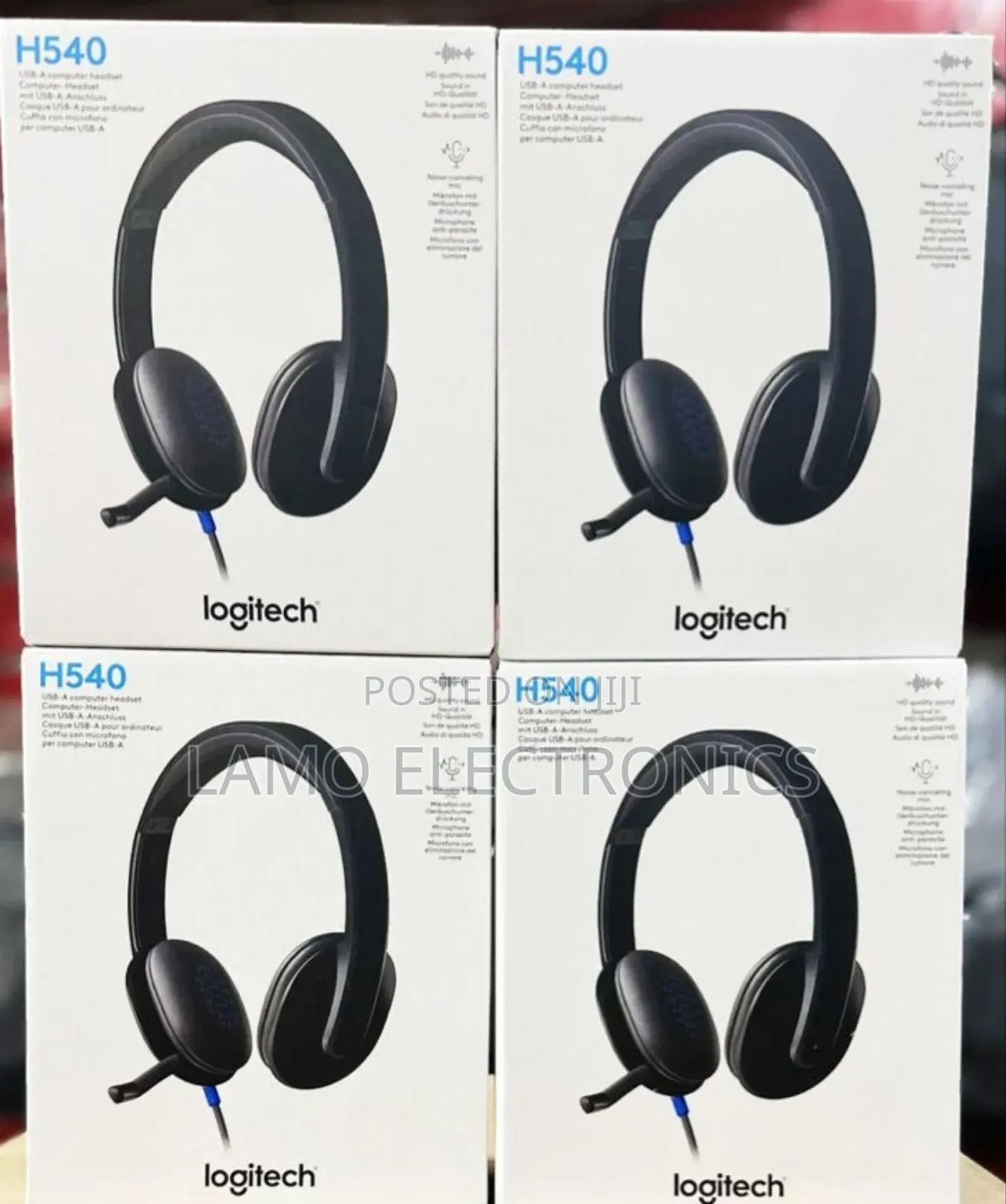 Logitech H540 Original Usb Headset